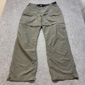 Royal Robbins Mens Convertible Cargo Pants Nylon‎ Hiking Zip Off Large 32x30